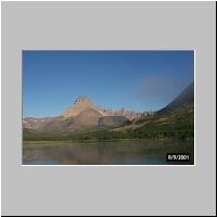 View from Many Glacier Lodge