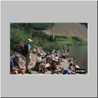 Lunch at Iceberg Lake