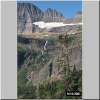 Grinnell Falls - Below Grinnell Glacier