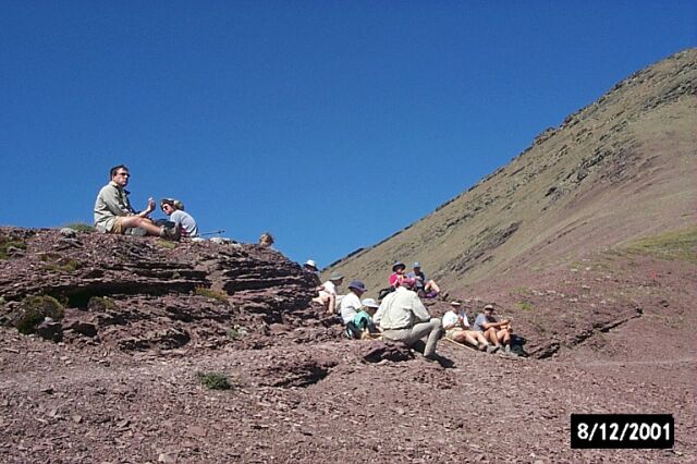 Lunch at Carthew Pass