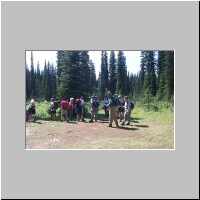 Saddling up - Yoho Lake